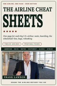 The Airline Cheat Sheets cover.